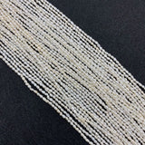 Natural Freshwater Pearl Cultured Beads AA Rice Shaped Small Pearls