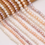 Natural Freshwater Pearl High Round Beaded for Jewelry Making