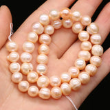 Natural Freshwater Pearl High Round Beaded for Jewelry Making