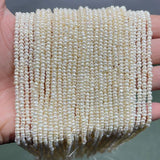 Baroque Freshwater Pearl Beads 2.5-3mm for DIY Jewelry Making