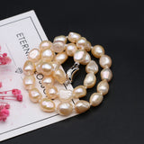 Natural Pink Freshwater Pearl Necklace for Women