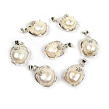 Freshwater Pearl Pendants Women's Charms Pendants DIY Accessories 13x20mm