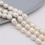 100% Natural Freshwater Pearl Rice Beads Loose Pearls 12-13mm
