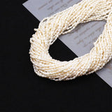 Natural Freshwater Pearl Rice Shaped Small Beads Double Sided Pearls