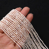 Natural Freshwater Pearl Rice Shaped Small Beads Double Sided Pearls