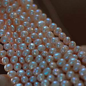 100% Natural Freshwater Pearl Honey Peach 14K Filled Female Bracelet