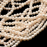 6mm Freshwater Pearl Rice Shape Beads Strand