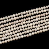 6mm Freshwater Pearl Rice Shape Beads Strand