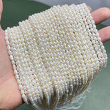 Natural Freshwater Pearls Beads Rice-shaped for DIY Jewelry Making