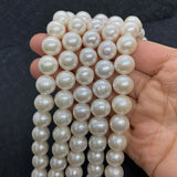 Freshwater Pearls High Near Round Beads for DIY Jewelry