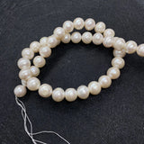 Freshwater Pearls High Near Round Beads for DIY Jewelry
