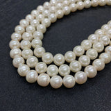 Freshwater Pearls High Near Round Beads for DIY Jewelry