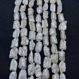 Natural Freshwater Pearls Pipa Beads High Baroque Shape DIY Jewelry