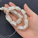 Natural Freshwater Pearls Pipa Beads High Baroque Shape DIY Jewelry