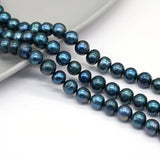 100% Natural Freshwater Round Pearl Beads DIY Jewelry Making