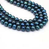 100% Natural Freshwater Round Pearl Beads DIY Jewelry Making