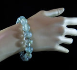 Natural Ghost Crystal Bracelet Fine Gemstone Spirit Crystal Chain