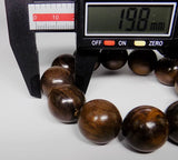 Natural Phoebe Wood Beads Bracelet Buddhist Beads Pray Beads Bracelet