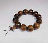 Natural Phoebe Wood Beads Bracelet Buddhist Beads Pray Beads Bracelet