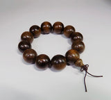 Natural Phoebe Wood Beads Bracelet Buddhist Beads Pray Beads Bracelet