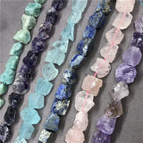 Natural Gravel Raw Stone Amazonite Light Amethyst Lapis Lazuli