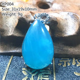 Natural Green Amazonite Necklace Pendant Silver Beads Mozambique Stone