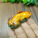 Natural Chicken Blood Jade Colorful Jade Pendant