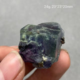 Fluorite Mineral Specimen Cluster Stones 100% Natural +Box