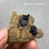 Fluorite Mineral Specimen Cluster Stones 100% Natural +Box
