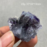 Fluorite Mineral Specimen Cluster Stones 100% Natural +Box