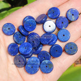 Natural Lapis Lazuli Rondelle Gem Stone Loose Beads 7/15inch