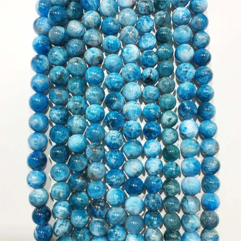 Natural Larimar Beads for Jewelry Making DIY Bracelet Necklace