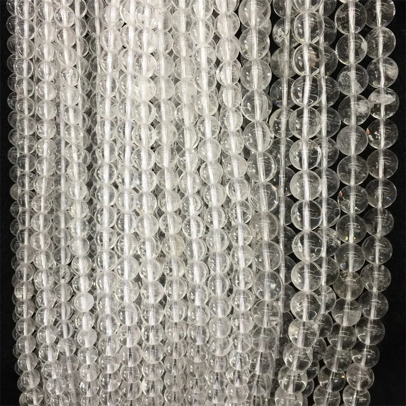 Natural Quartz Crystals Beads for Jewelry Making DIY