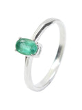 Natural Opal Engagement Ring 925 Silver Romantic Gift