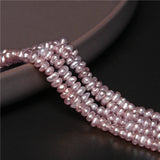 Natural Purple Freshwater Pearl Beads 14''