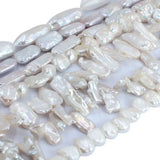 Natural Freshwater Baroque Pearl Beads Charms for Jewelry Making