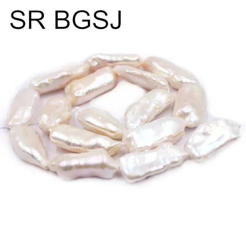 Natural Freshwater Baroque Pearl Beads Charms for Jewelry Making
