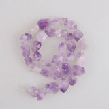 100% Natural Raw Amethysts Crystal Freeform Beads 12-17mm 15-23mm