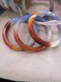Natural jade handcarved 3 colors bangle bracelets women bangle jade jewelry