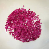 Natural Ruby Loose Gemstone for Silver Mounting DIY Women Ring