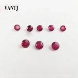 Natural Ruby Loose Gemstone for Silver Mounting DIY Women Ring