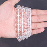 Natural Clear Quartz Crystal Round Beads 4-12mm