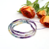 Natural Stone Beads Fluorite Citrine Loose Crystal Bead Jewelry Making Diy