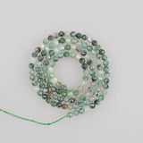 100% Natural Small Faceted Emerald Loose Beads 2 3 4mm Gemstone