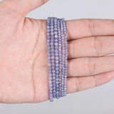 Faceted Tanzanite Stone Loose Beads 2 3mm for Jewelry Making