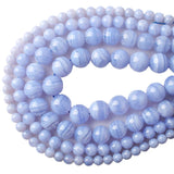 Natural Stone Lace Agates Round Loose Beads 4 6 8 10 12 14MM