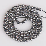 Natural Stone Small Beads Top Faceted Terahertz 2/3/4/5/6/8/10mm Section