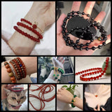 Natural Stone Agates Beads 4/6/8/10/12mm Strand 15''