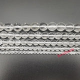 Clear Rock Crystal Quartz Stone Beads for Jewelry Making DIY Bracelet Necklace