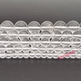 Clear Rock Crystal Quartz Stone Beads for Jewelry Making DIY Bracelet Necklace